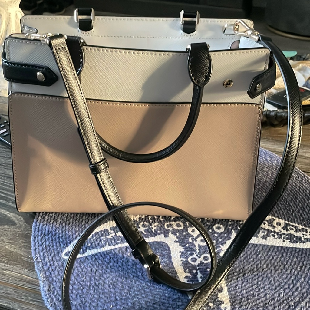 Kate Spade Two Tone Purse Satchel Crossbody